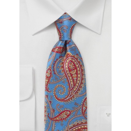 Vintage Paisley Silk Tie by Cantucci