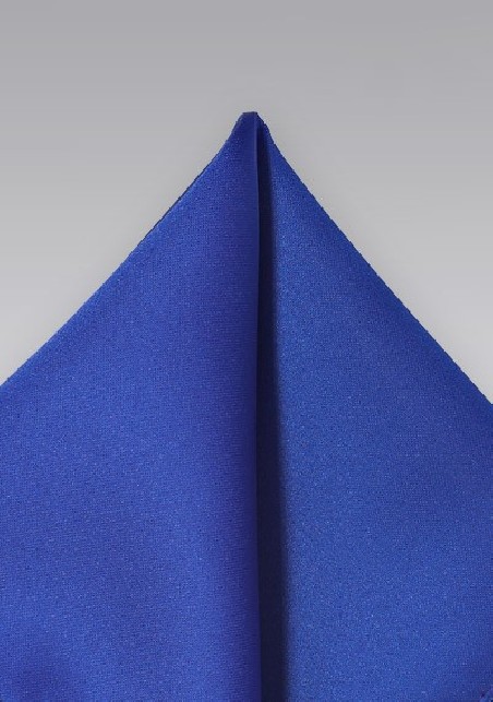 Solid Color Pocket Square in Horizon Blue