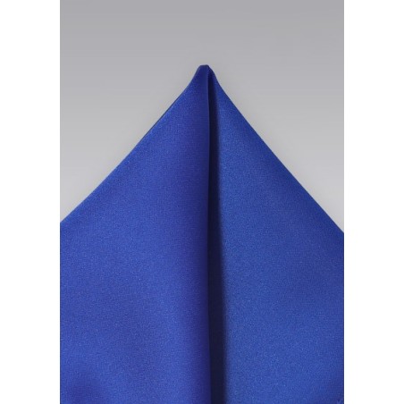 Solid Color Pocket Square in Horizon Blue
