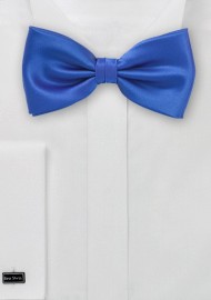 Solid Horizon Blue Bow Tie