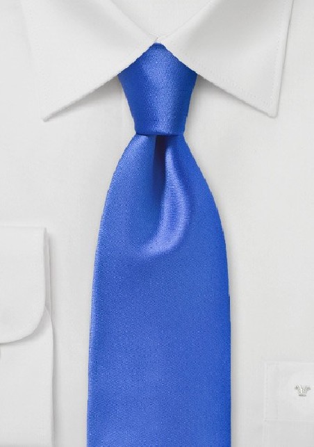Bright Cobalt Blue Necktie
