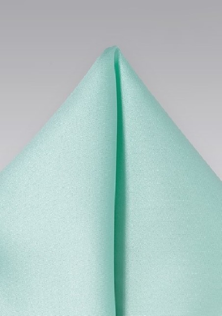 Glacier Blue Pocket Square