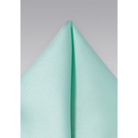 Glacier Blue Pocket Square