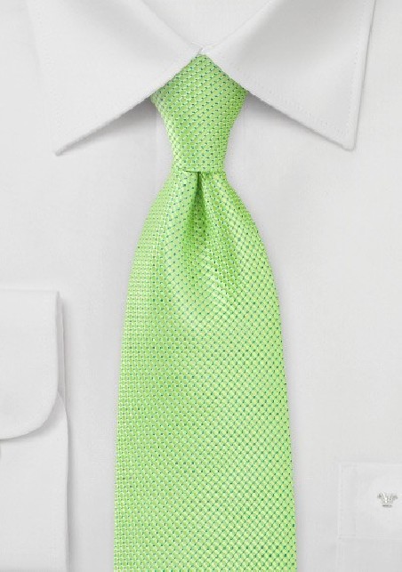 Bold Key-Lime Green Necktie