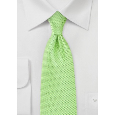 Bold Key-Lime Green Necktie