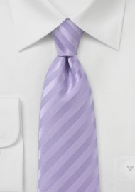 Purple Narrow Tie with Satin Finish