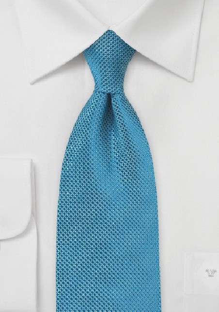 Pure Silk Tie in Blue Moon Color