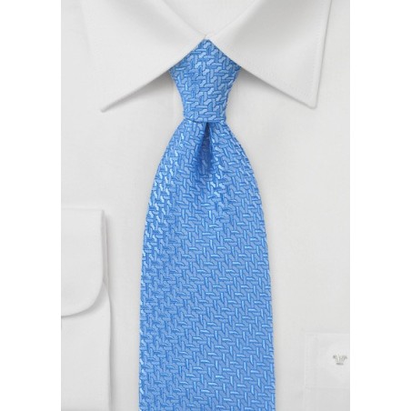 Art Dec Tie in Spring Blues