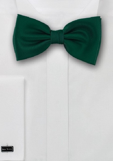 Dark Hunter Green Bow Tie