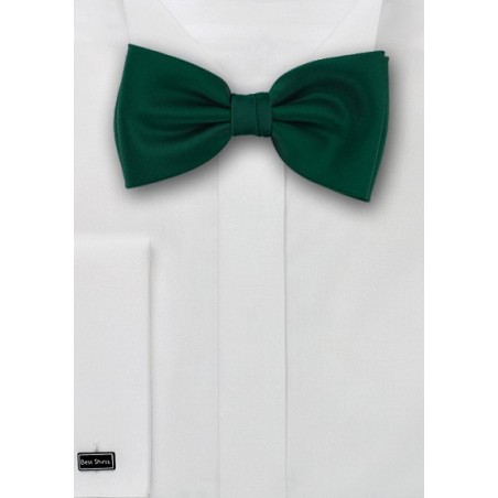 Dark Hunter Green Bow Tie