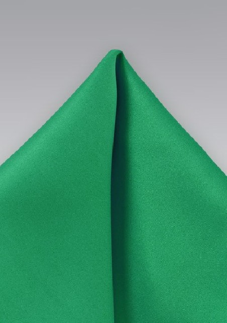 Emerald Green Pocket Square