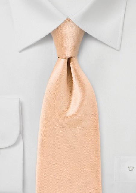 Solid Tie in Golden Fawn