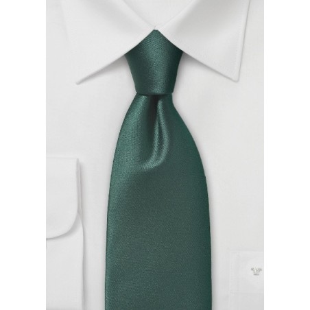 Dark Hunter Green Tie