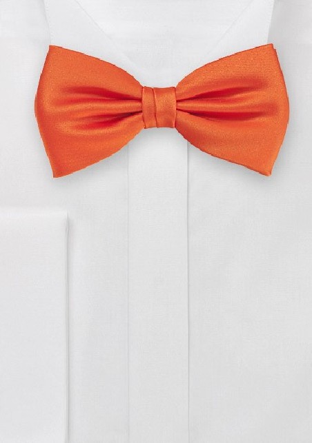 Warm Tuscan Orange  Bow Tie