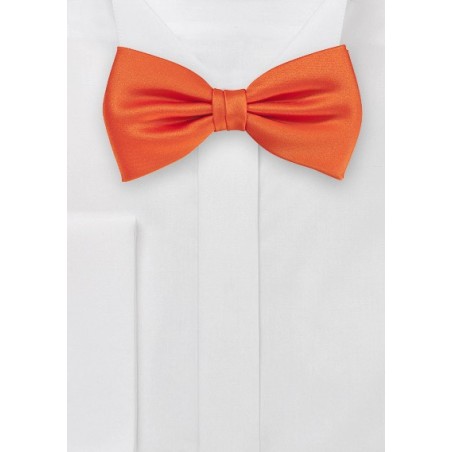 Warm Tuscan Orange  Bow Tie