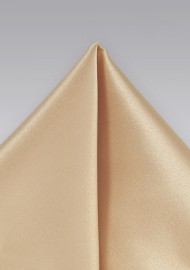 Men's Pocket Square in Golden Fawn