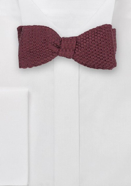 Mahogany Colored Bow Tie