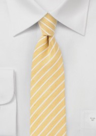 Summer Yellow Skinny Tie