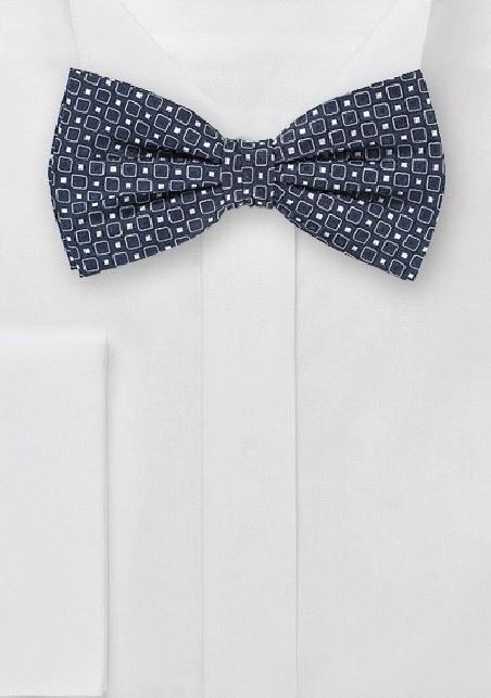 Micro Square Designed Pre-Tied Bowtie