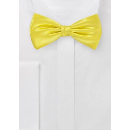 Bright Sunshine Bowtie Made from Pure Silk