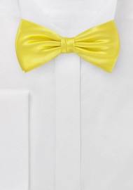 Bright Sunshine Bowtie Made from Pure Silk