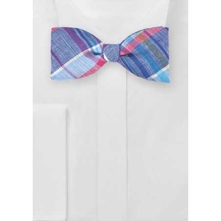 Madras Freestyle Bow Tie