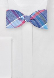 Madras Freestyle Bow Tie