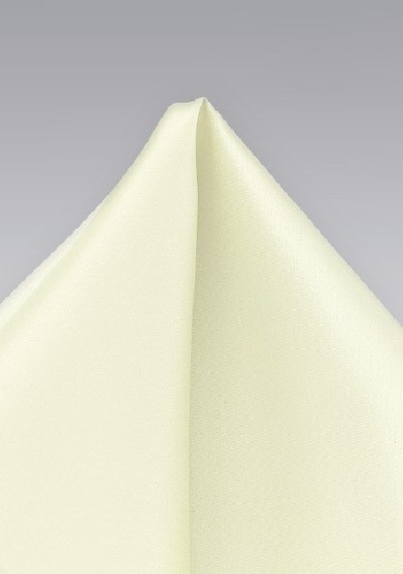 Classic Ivory Pocket Square