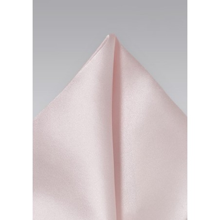 Ultra Light Pink Pocket Square