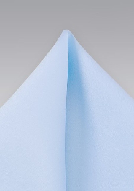 Ultra Light Blue Pocket Square