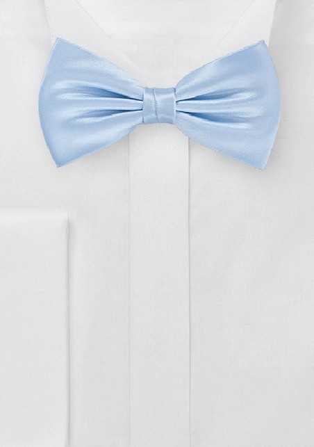 Ultra Light Blue Bow Tie