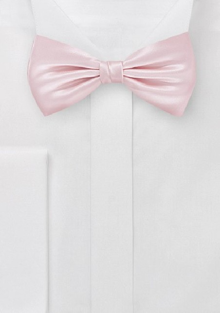 Ultra Light Pink Bow Tie
