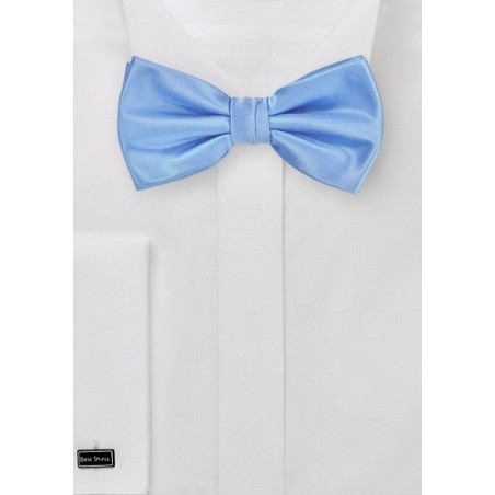 Bright Sky Blue Bow Tie