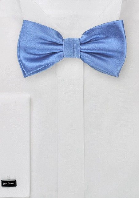 Elegant Blue Mens Bow Tie