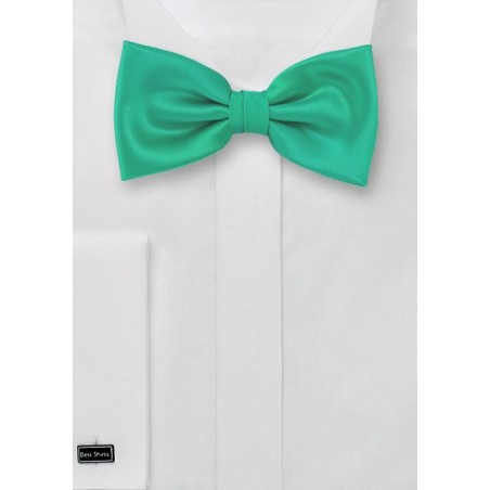 Bright Jade Green Bow Tie