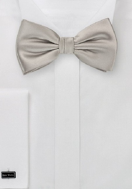 Mercury Silver Bow Tie