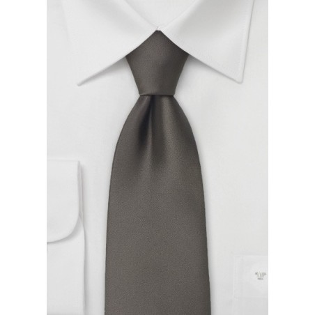 Espresso Brown Hued Necktie
