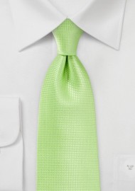 Textured Tie in Tropical Green in Kids Size