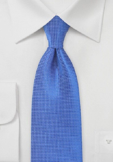 Kids Neck Tie in Marine Blue