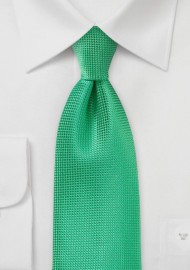 Textured Spring Green XL Tie