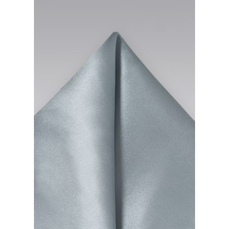 Festive Silver Men's Pocket Silk