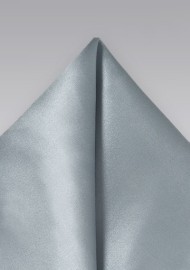Festive Silver Men's Pocket Silk