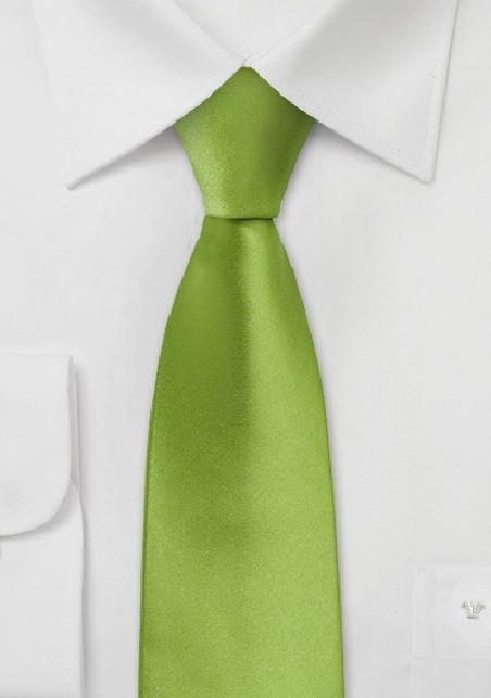 Lime Green Skinny Tie