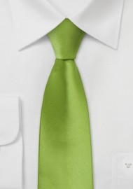Lime Green Skinny Tie