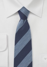 Narrow Wool Designer Tie