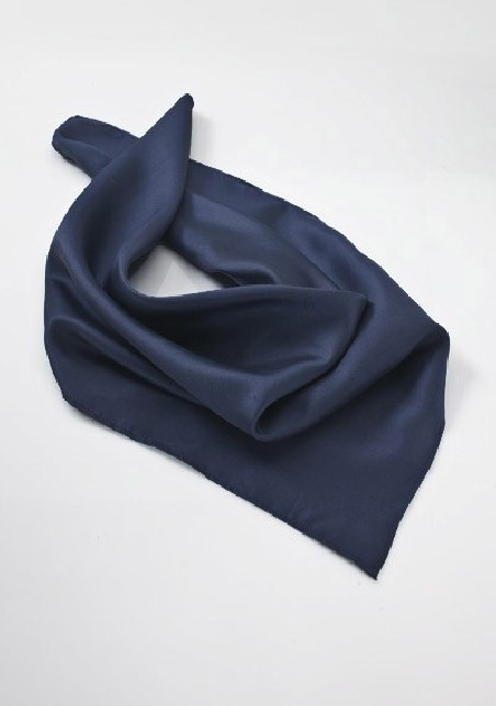 Midnight Blue Women's Silk Scarf