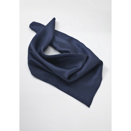 Midnight Blue Women's Silk Scarf