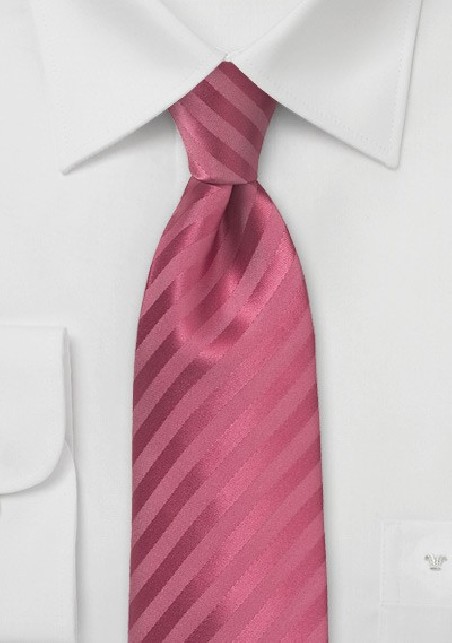 Bold Summer Tie in Raspberry Sorbet Color