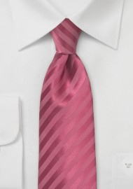 Bold Summer Tie in Raspberry Sorbet Color