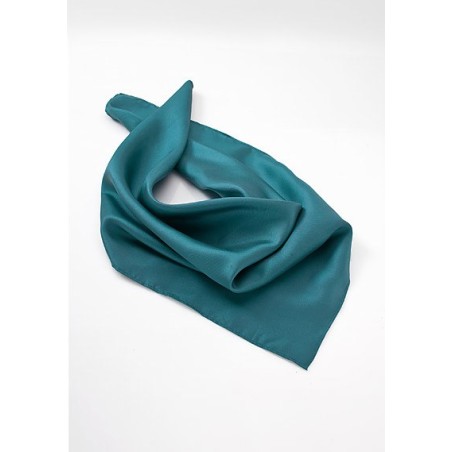 Women's Silk Scarf in Jade Green